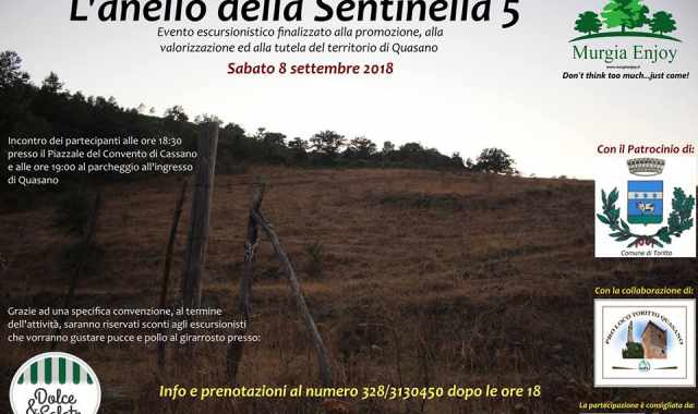 Murgia: escursione alla scoperta di Quasano e dei territori limitrofi